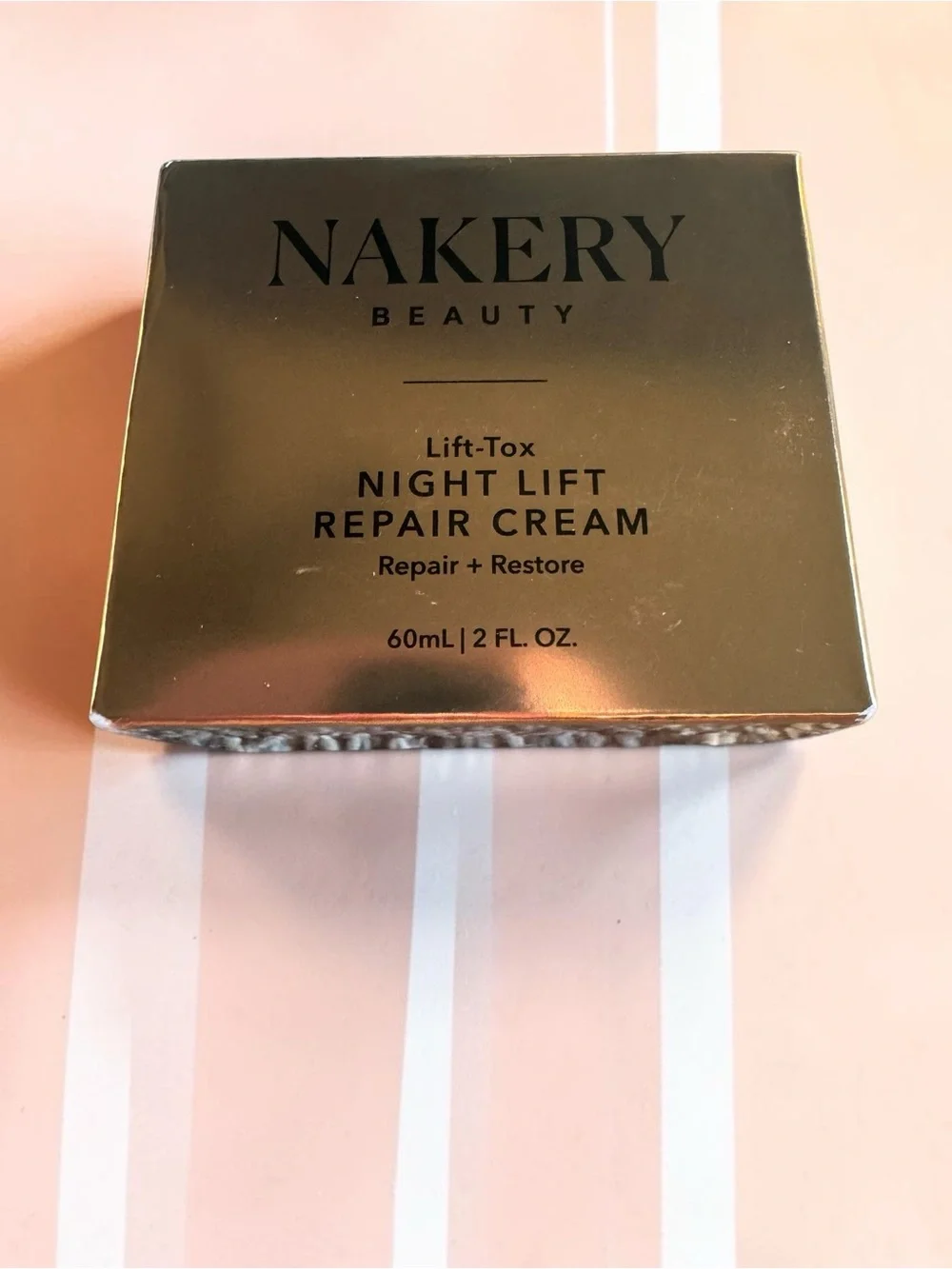 Nakery Beauty Lift-Tox Night Repair Cream  NIB